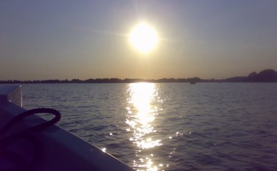Sunset on the lake
