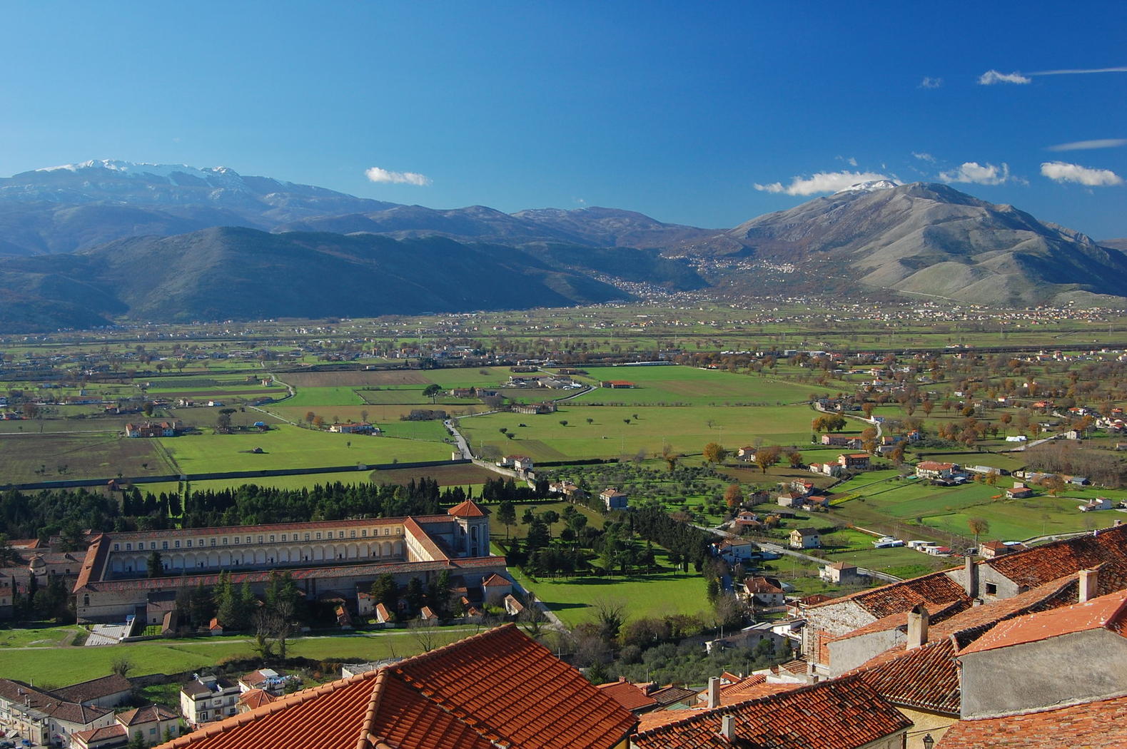 Charterhouse seen from Padula